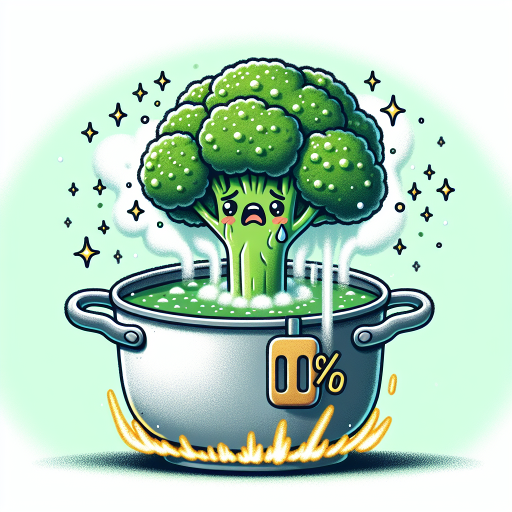 브로콜리 삶지 마세요! 영양소 70% 날아갑니다
