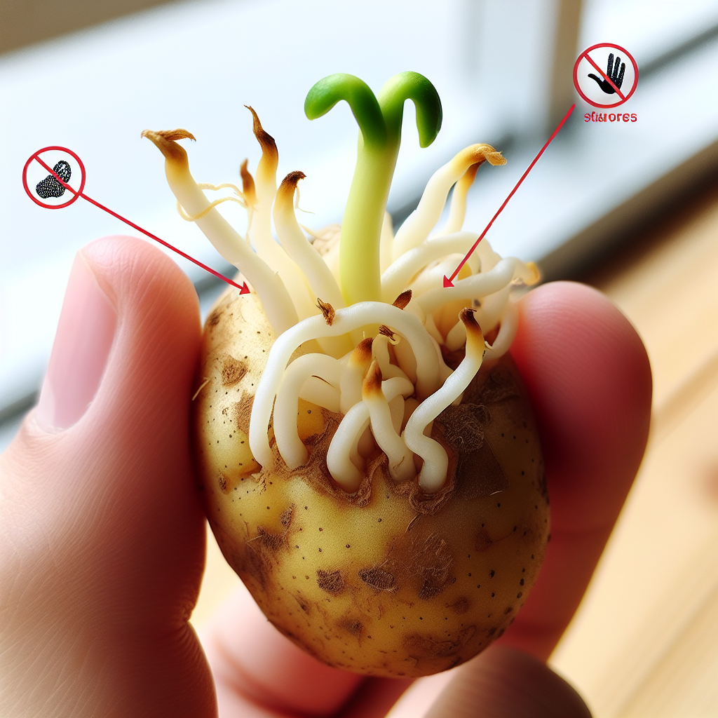 감자 싹, 도려내도 먹어도 될까?