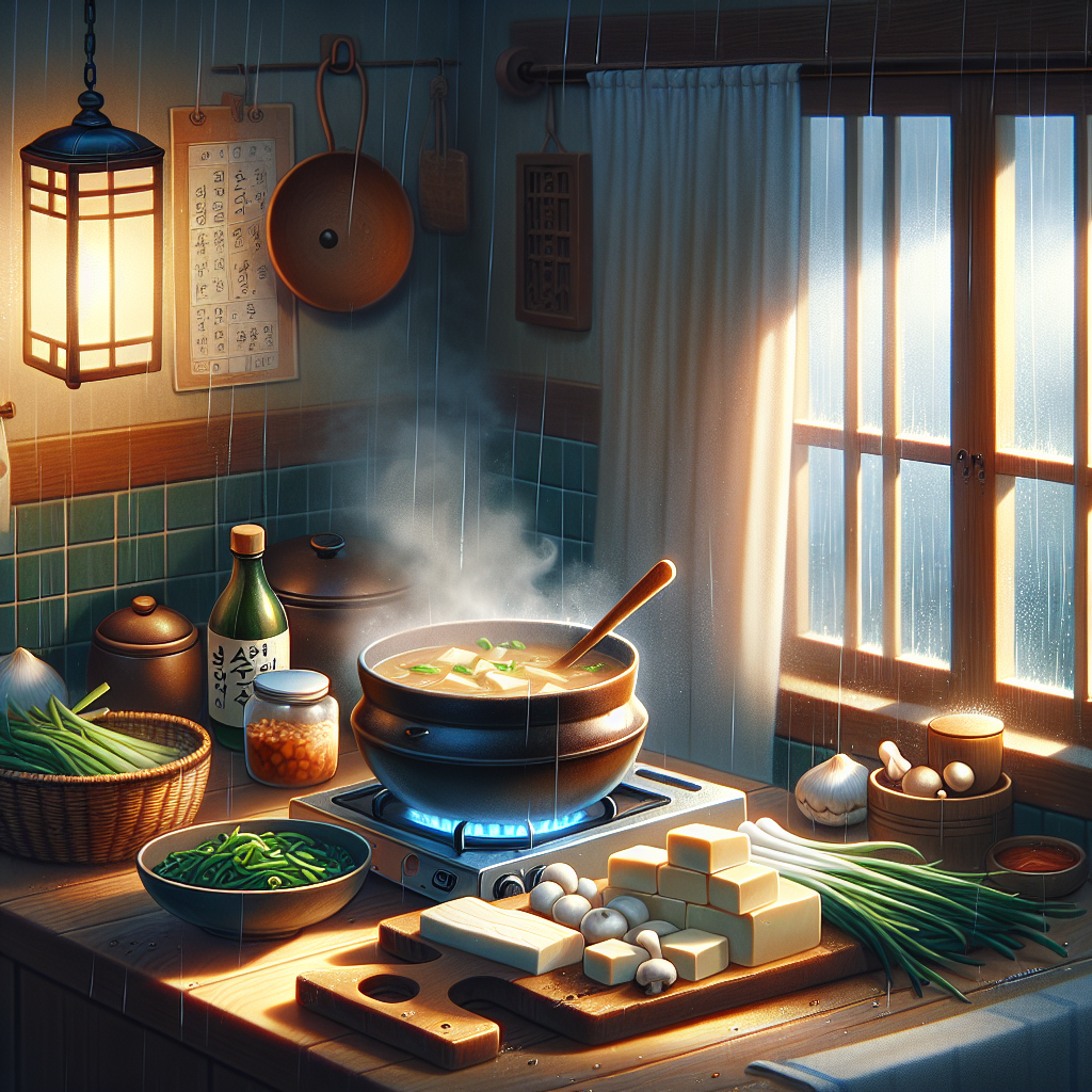 장마철 감성 저격! 된장찌개 레시피