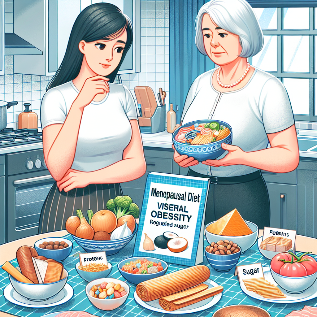 복부비만 잡는 갱년기 식단, 단백질·식이섬유·당조절 실전