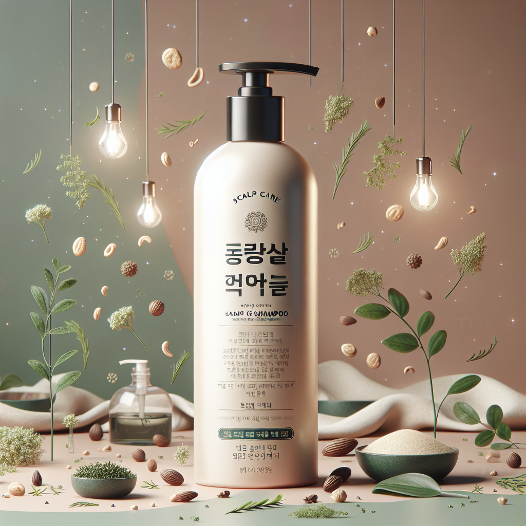 댕기머리 탈모 케어 샴푸, 한방 성분으로 부담 없이 세정하는 두피 케어 샴푸