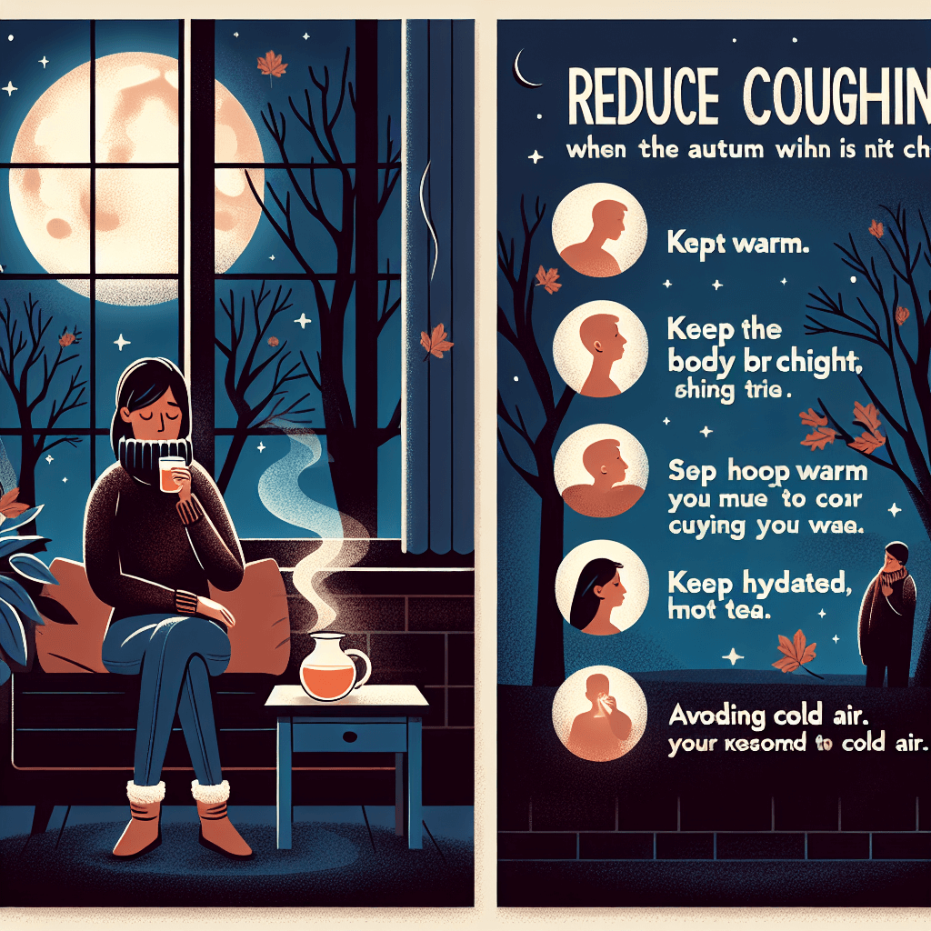 처서, 밤공기 차가울 때 기침 줄이는 팁