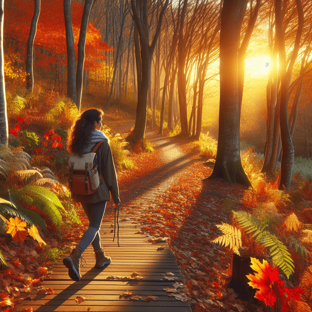 추분, 가을 우울감 완화 아웃도어 걷기 루틴