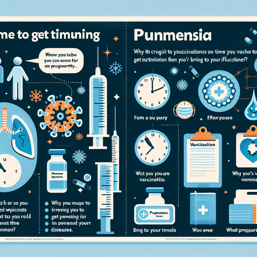 입동, 독감·폐렴 예방접종 타이밍과 준비물