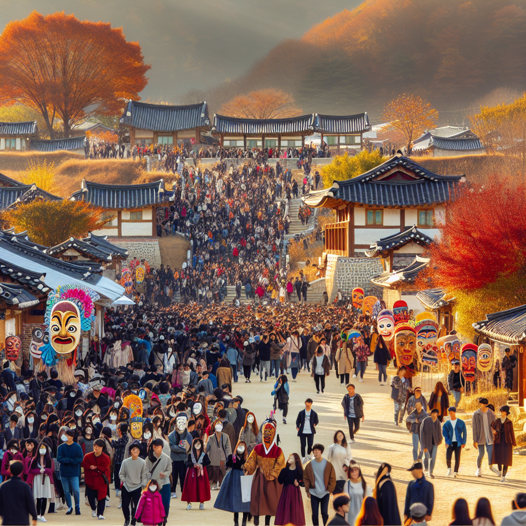 안동 국제탈춤페스티벌, 공연 관람+하회마을 산책 코스