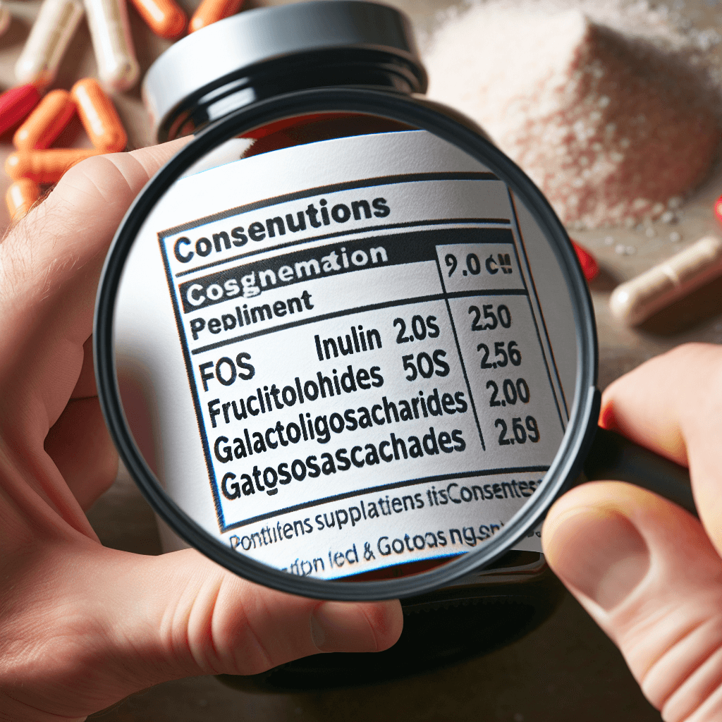 프리바이오틱스 라벨 읽기, 이눌린·FOS·GOS 함량 체크 포인트