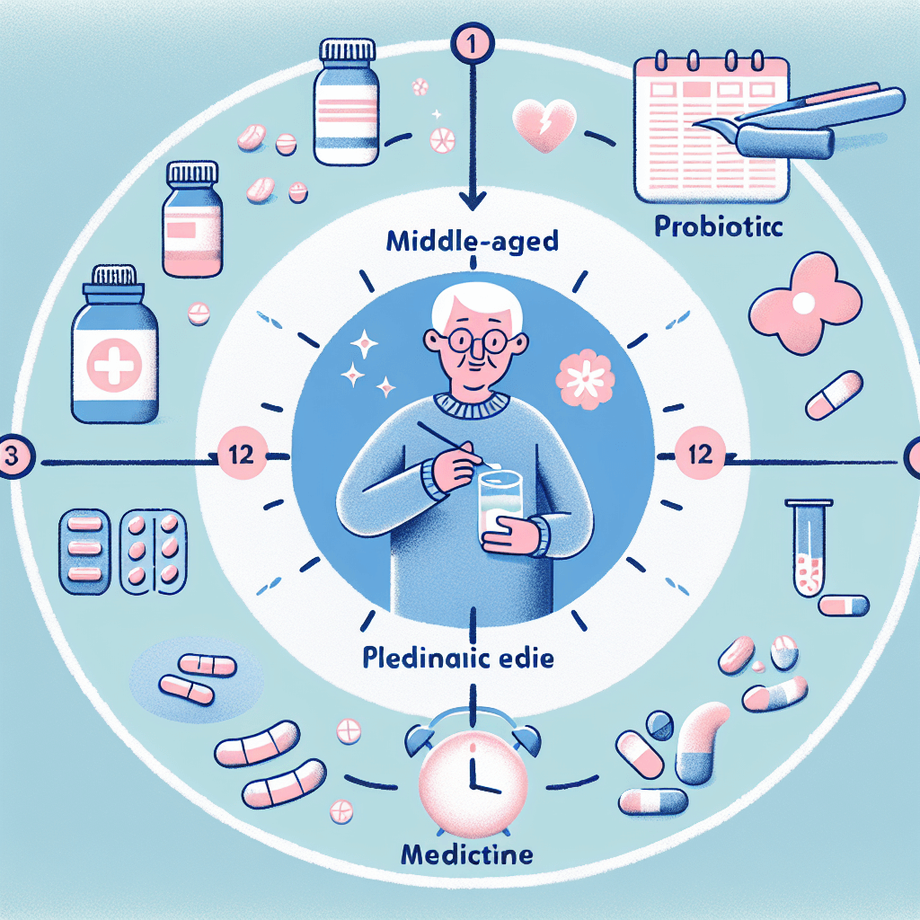 중장년 필수 체크, 약 복용 시 프리바이오틱스 섭취 타이밍