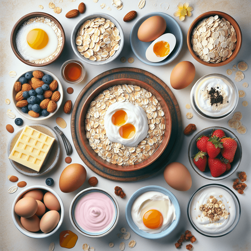 아침 대체 메뉴 10선, 오트·그릭요거트·달걀로 포만감 채우기