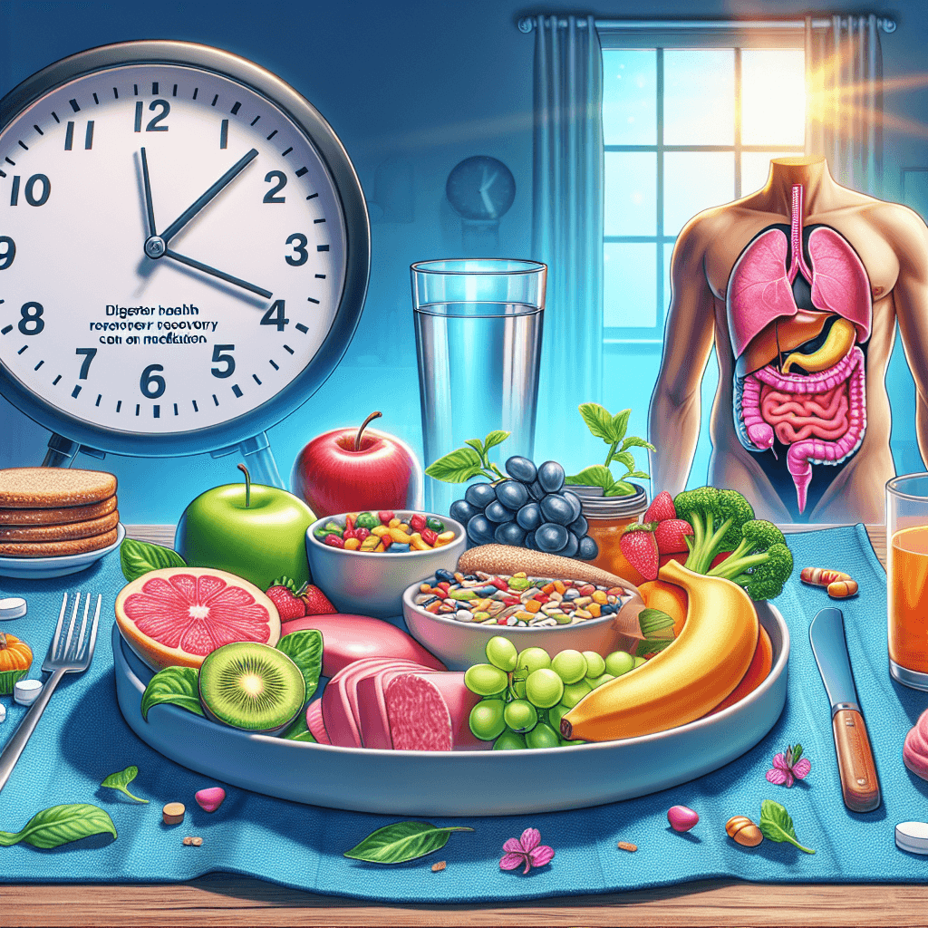 약 복용자도 가능한 위장 건강 회복 식사법과 타이밍