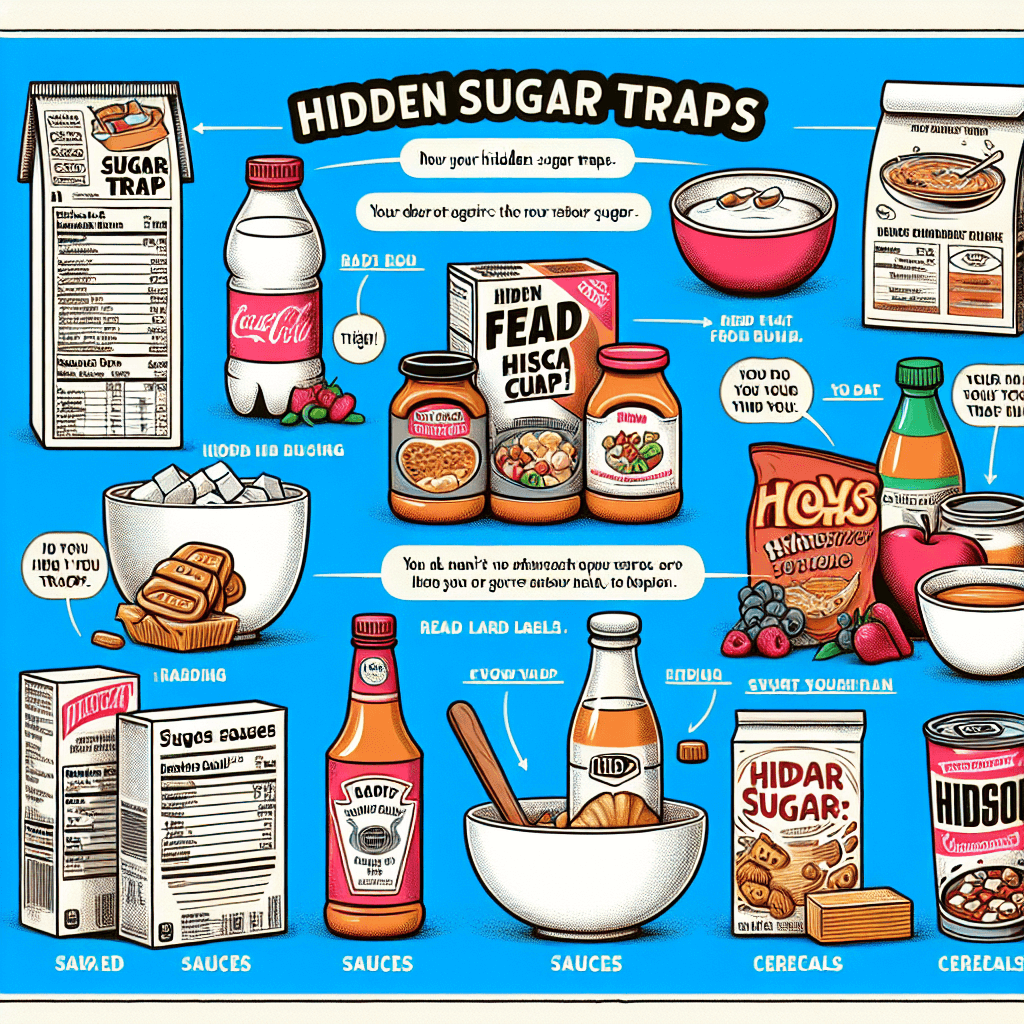 숨은 당 함정 피하기, 음료·소스·시리얼 라벨 읽기 요령