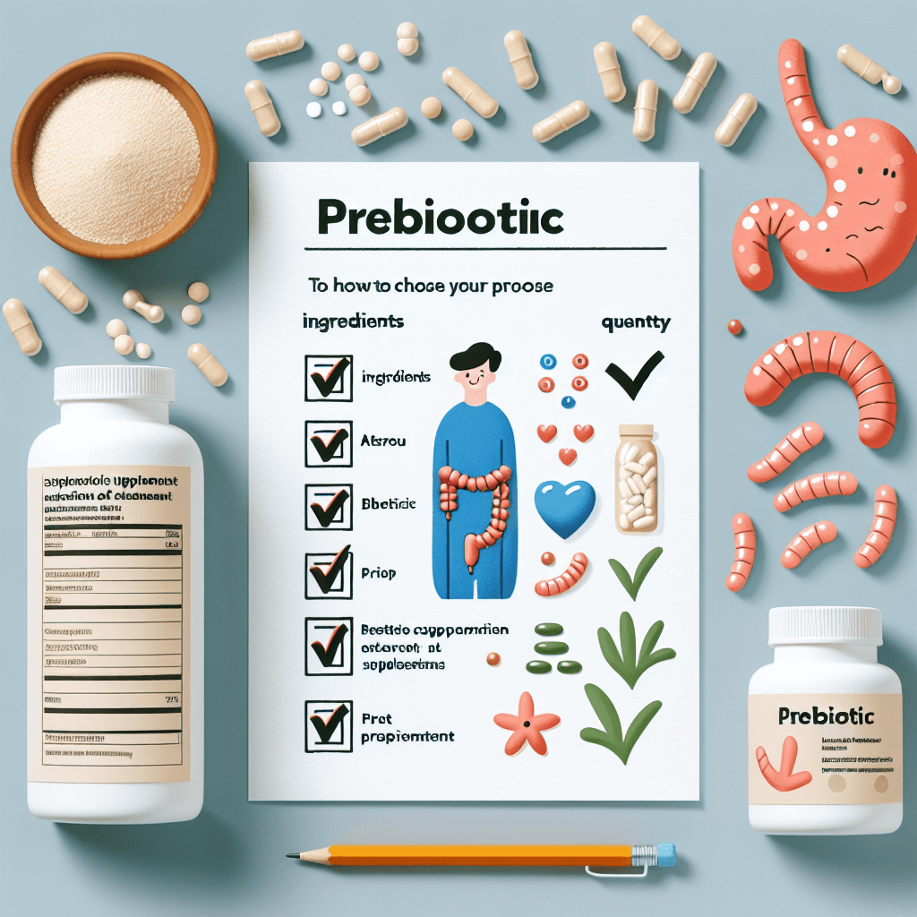 프리바이오틱스 보충제 고르는 법, 원료·함량·부형제 체크리스트