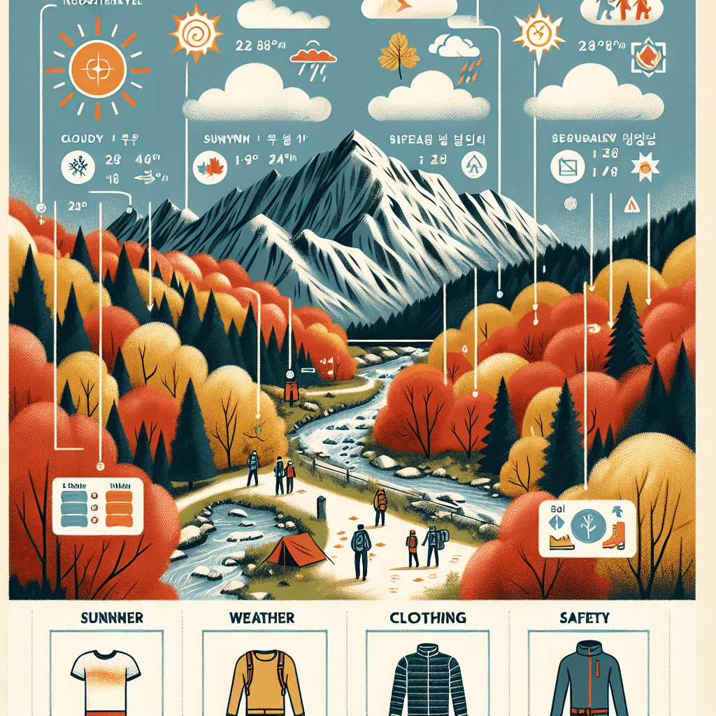 소백산 가을 트레킹 체크리스트: 날씨·복장·안전 팁