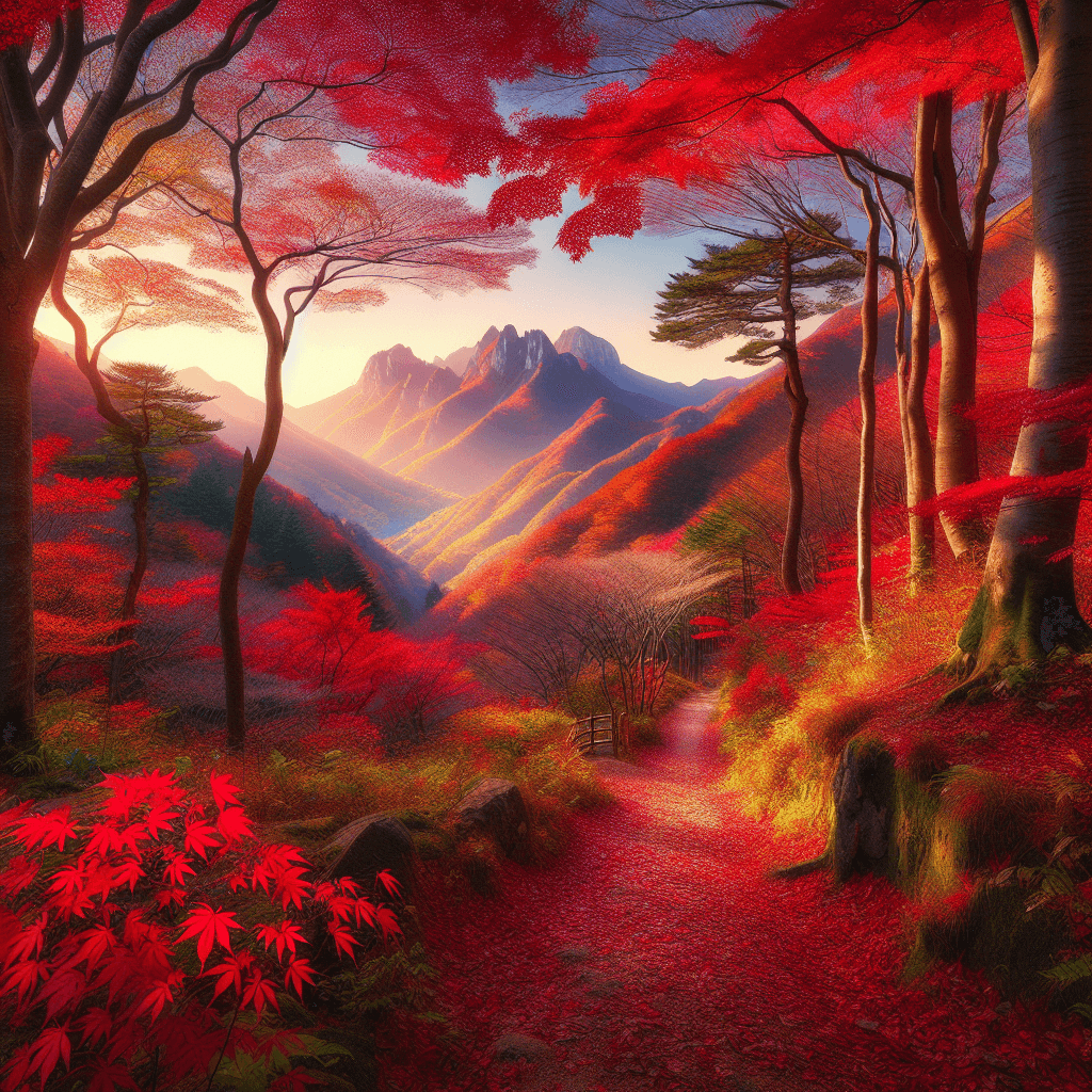 오대산 선재길 단풍 산책: 고즈넉한 가을 풍경 즐기기