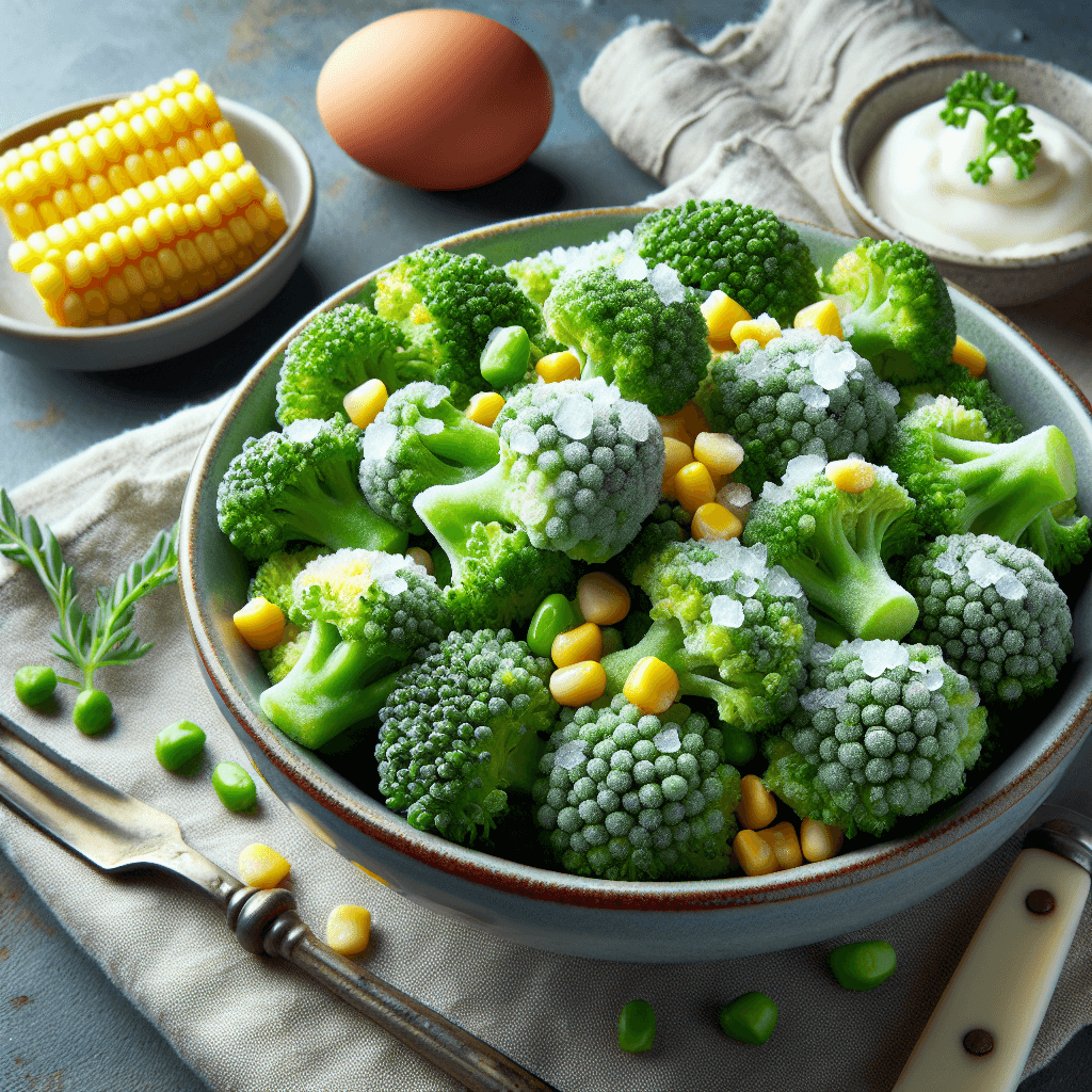 냉동 브로콜리로도 충분히 맛있게, 해동 없이 바로 조리