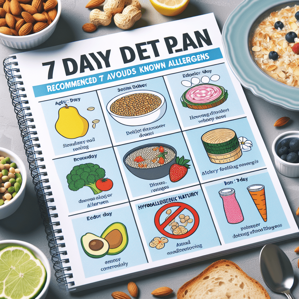 AI가 추천하는 알레르기 체질 케어 7일 식단표: 유발식품 회피 플랜