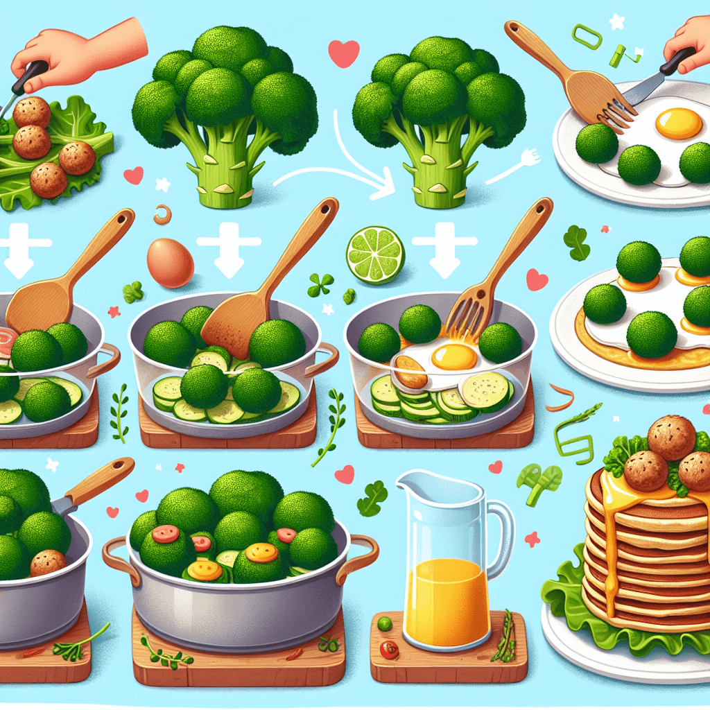 브로콜리 키즈 레시피, 미트볼·오믈렛·전으로 변신