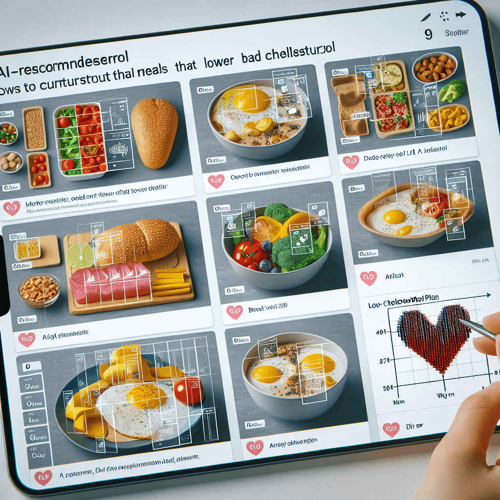 AI가 추천하는 고콜레스테롤 7일 식단표: LDL 낮추는 식단 구성법