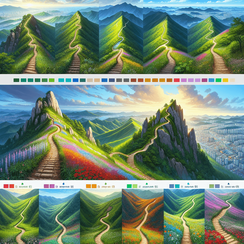 청량산 당일치기: 등산로 난이도별 추천 코스 비교