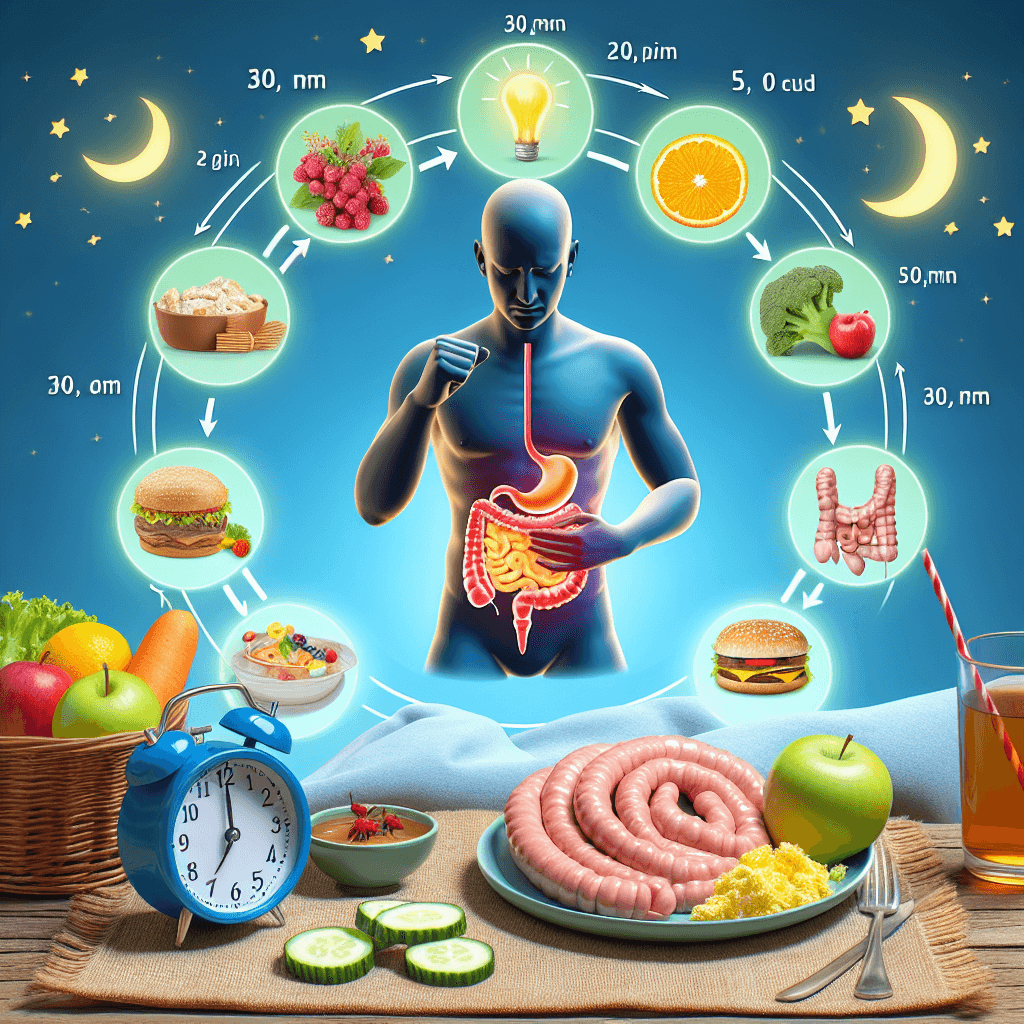 장건강과 숙면의 연결, 저녁 30분 식단·소화 루틴