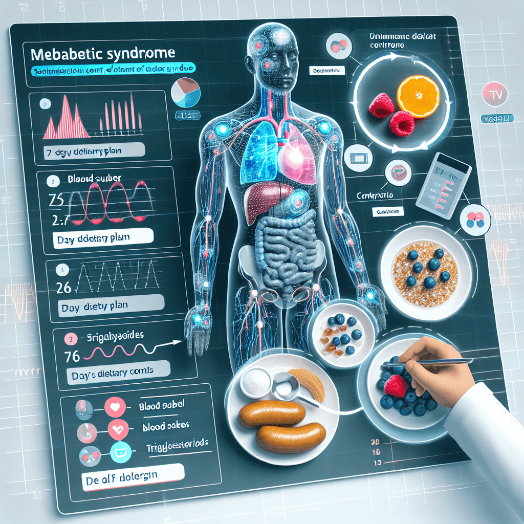 AI가 추천하는 대사증후군 리셋 7일 식단표: 혈당·중성지방 동시 관리