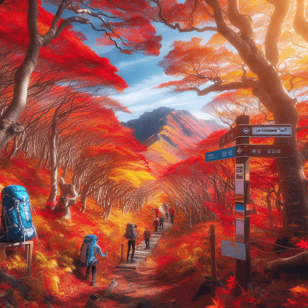 한라산 가을 단풍 트레킹: 낮은 고도 코스와 기상 체크포인트