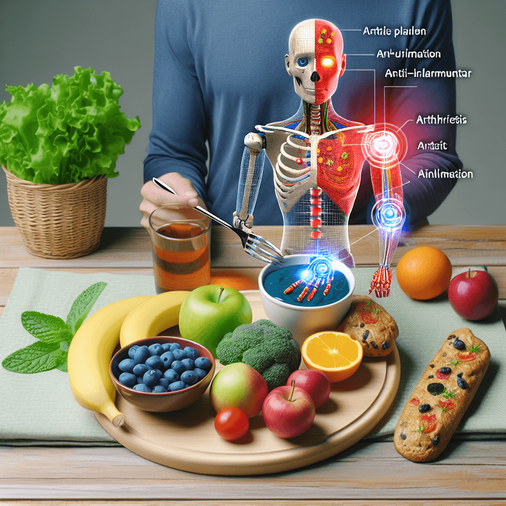 AI가 추천하는 관절염(염증완화) 1주일 식단표: 항염증 음식 중심