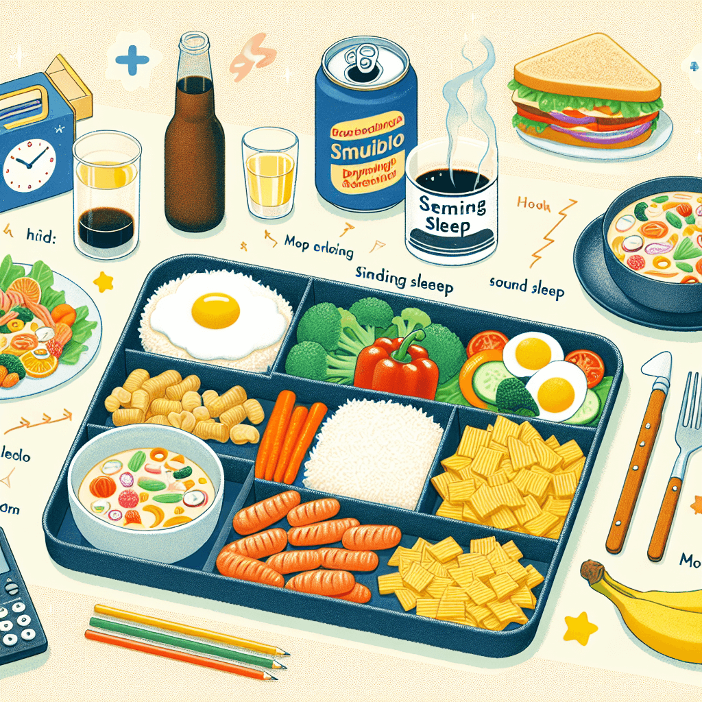 AI가 추천하는 숙면 유도 1주일 저녁 식단표: 수면 질을 돕는 식사법