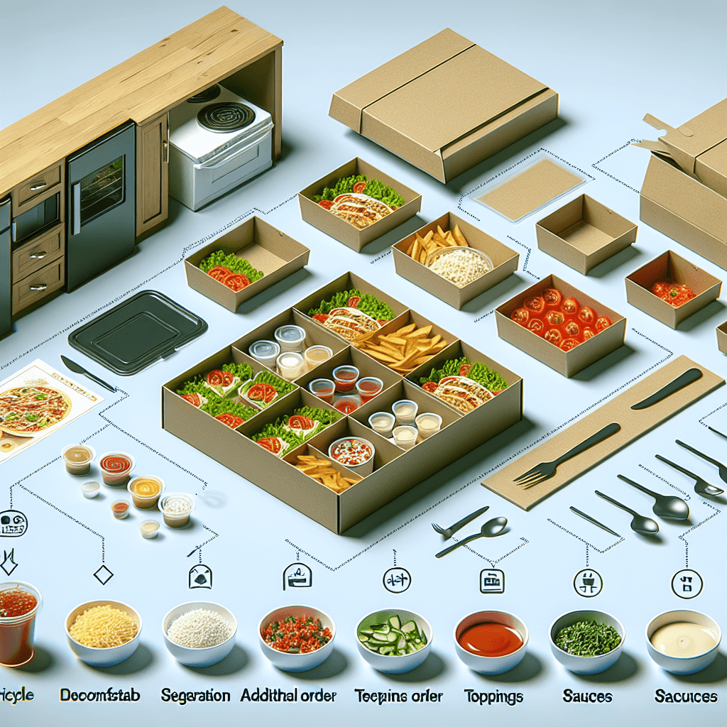 배달음식 저당화 키트, 추가 주문·토핑·소스 분리 요령