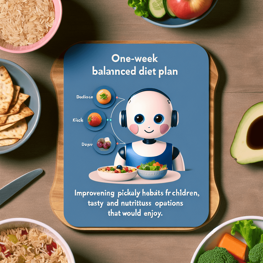 AI가 추천하는 소아 편식 개선 1주일 식단표: 영양 균형·맛 잡는 아이 메뉴