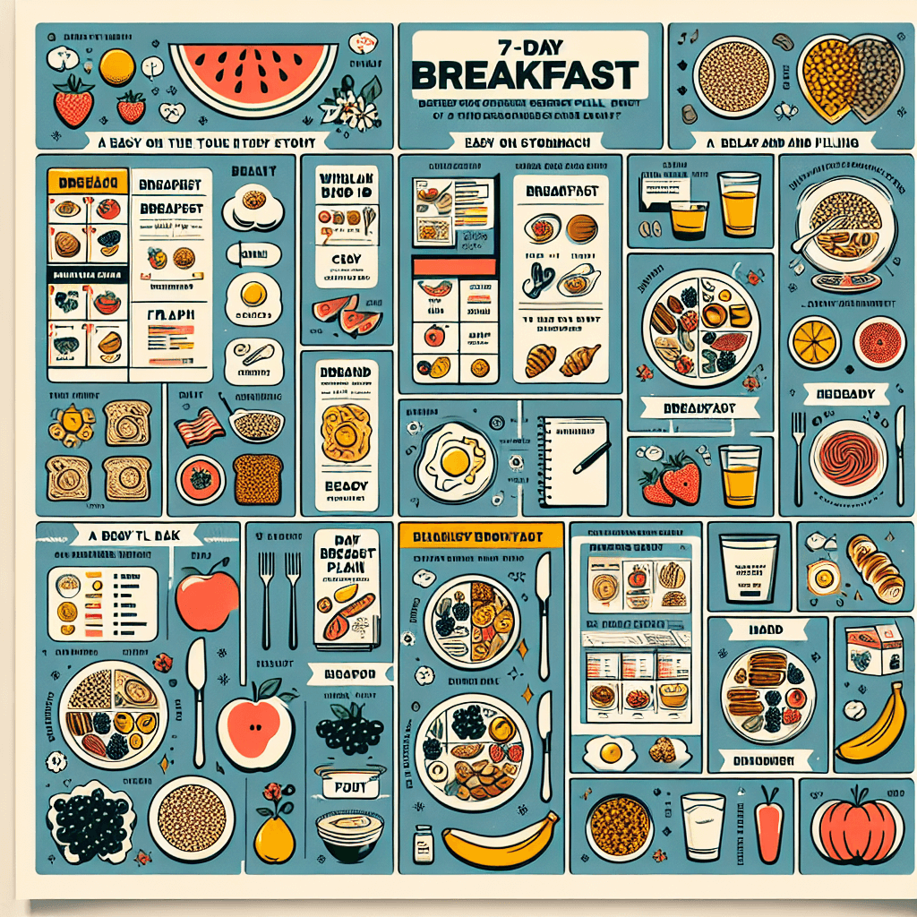 공복 아침 식단 가이드: 속 편하고 든든한 7일 플랜