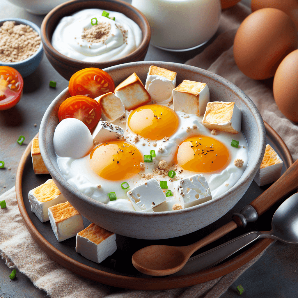 공복에 부담 없는 단백질 아침 식사: 계란·두부·그릭요거트 레시피