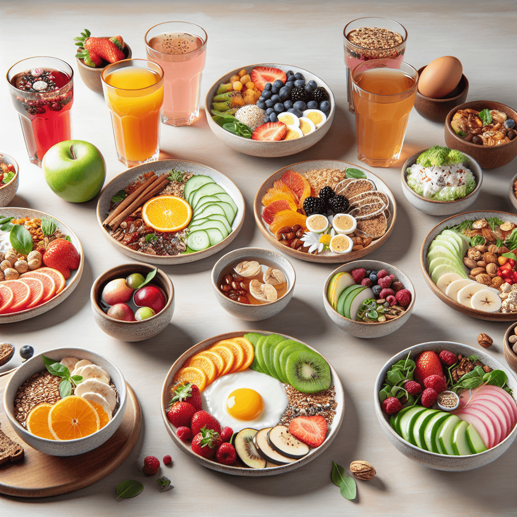 다이어트 중인 사람을 위한 공복 아침 메뉴 10선