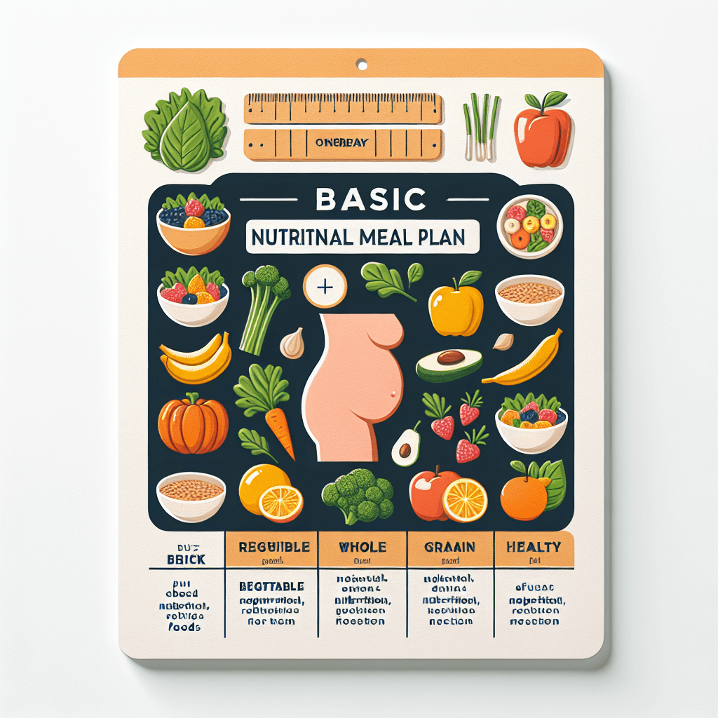 AI가 추천하는 임산부 기초 영양 1주일 식단표(의사 상담 권장)
