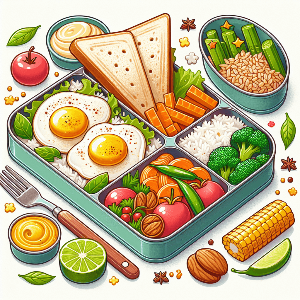 바쁜 아침에도 가능한 공복 친화적 5분 도시락 레시피