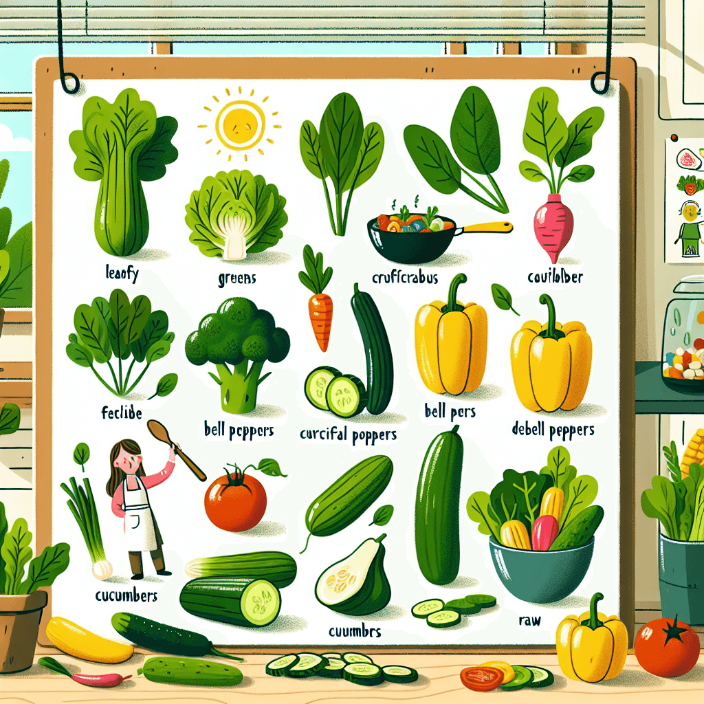 공복 아침에 좋은 채소 10선과 간단 조리법
