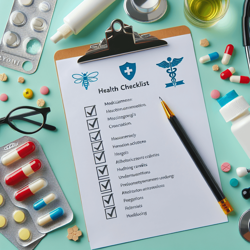 수능 전 건강 체크리스트: 약 복용·알레르기·기저질환 대비법