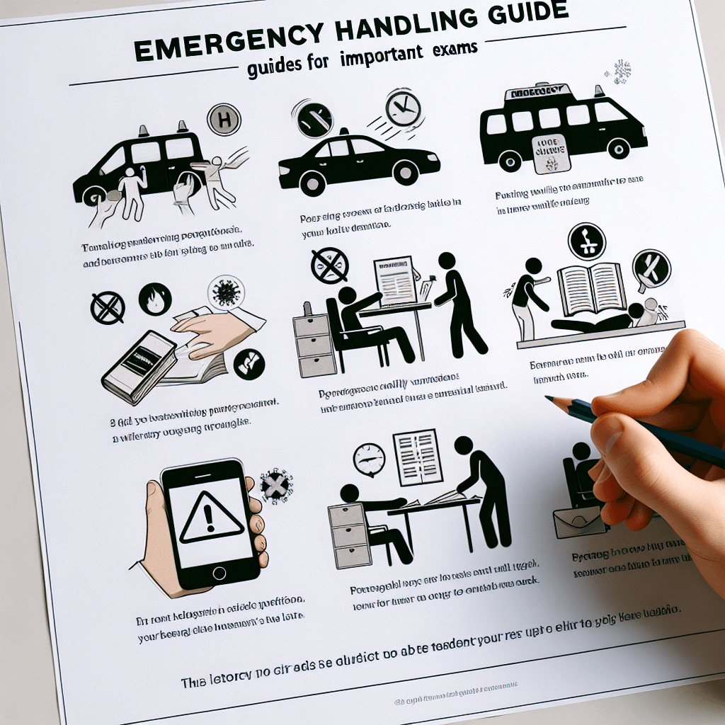수능 비상 상황 대처법: 지각·교통사고·컨디션 불능 시 행동 지침