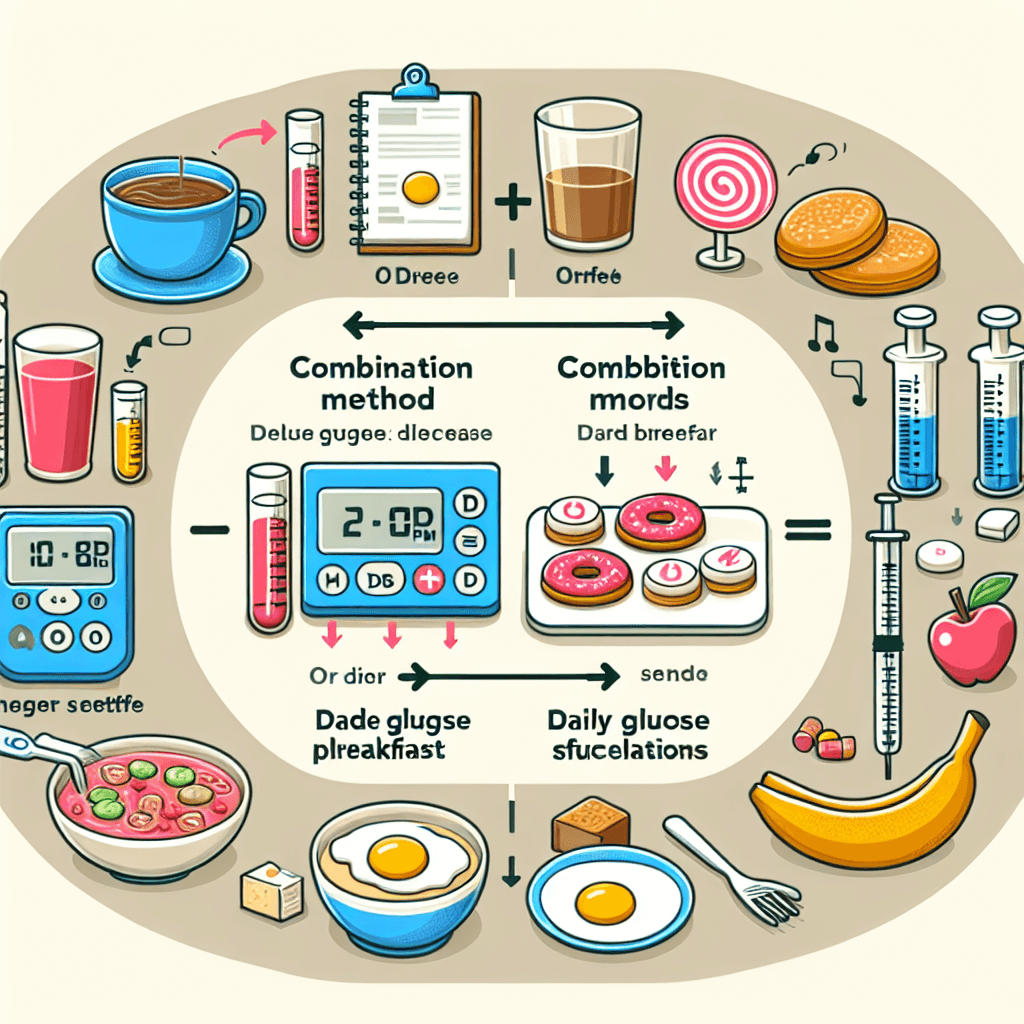 하루 혈당 변동을 줄이는 공복 아침 식사 순서와 조합법