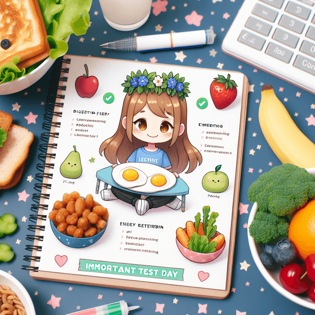 수능 당일 식단 가이드: 소화 편한 식사와 에너지 유지법