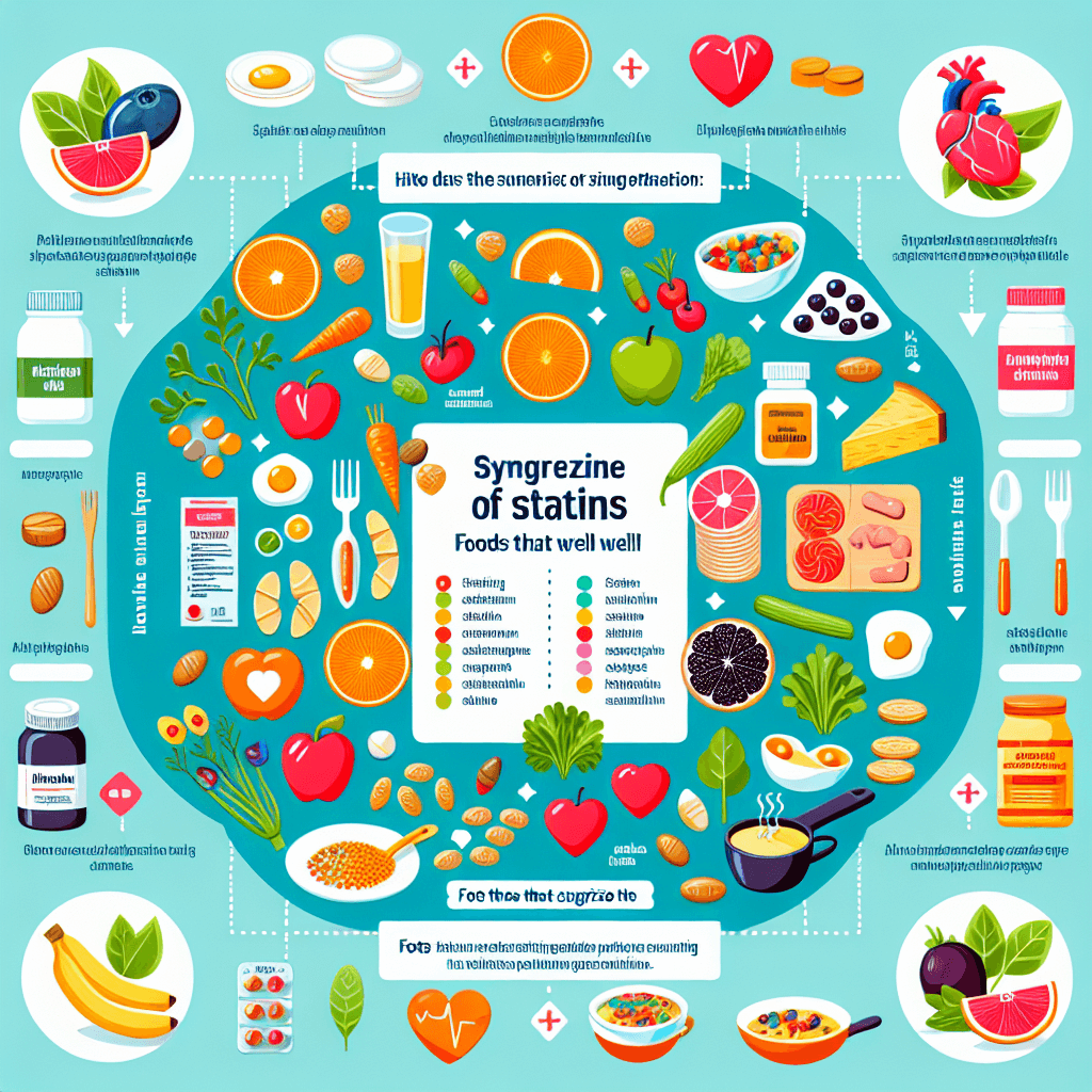 스테틴 복용자도 참고할 식단: 약물과 궁합 좋은 음식들