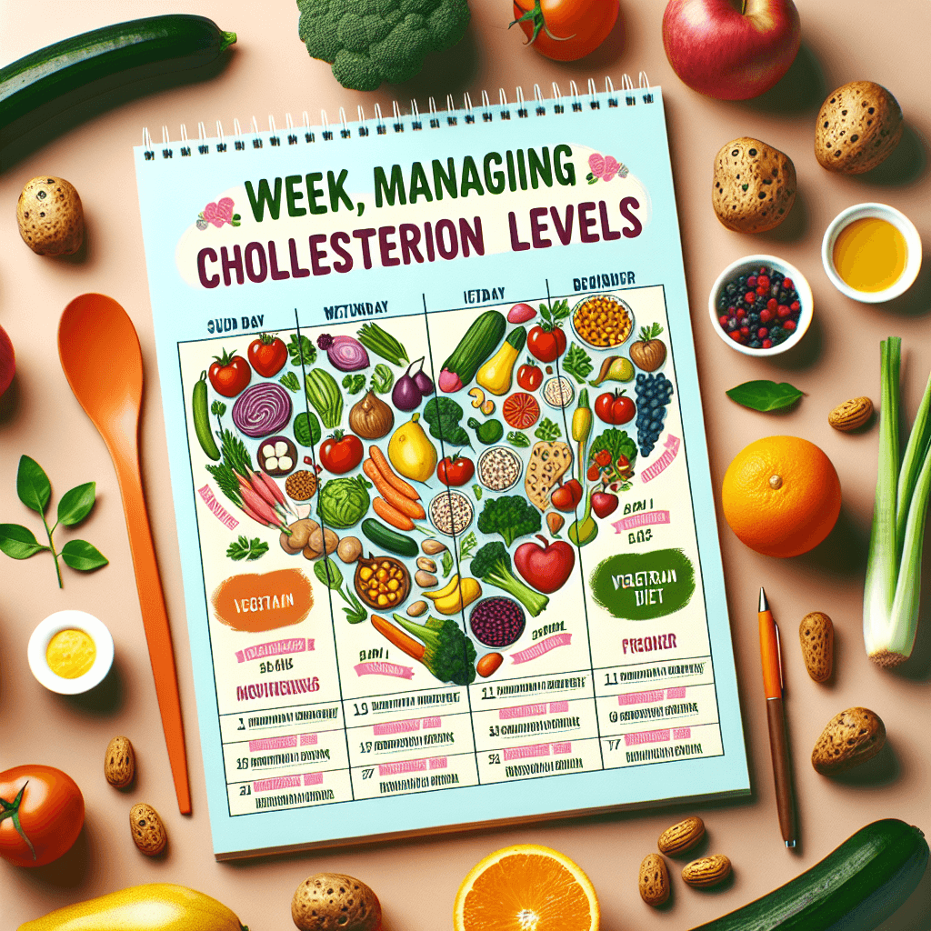 채식으로 콜레스테롤 관리하기: 초보자를 위한 주간 플랜