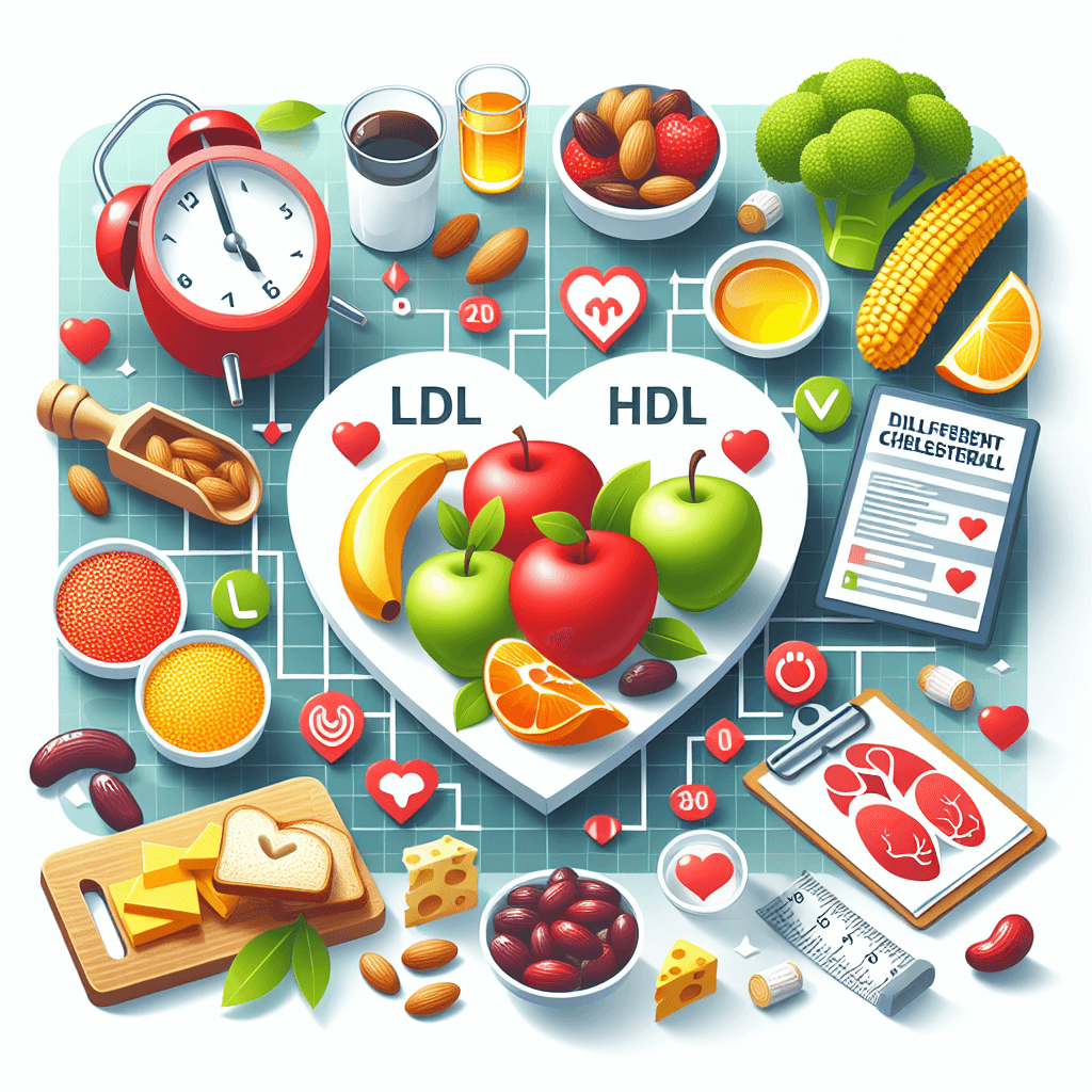 LDL vs HDL 이해하고 먹기: 콜레스테롤별 식단 전략