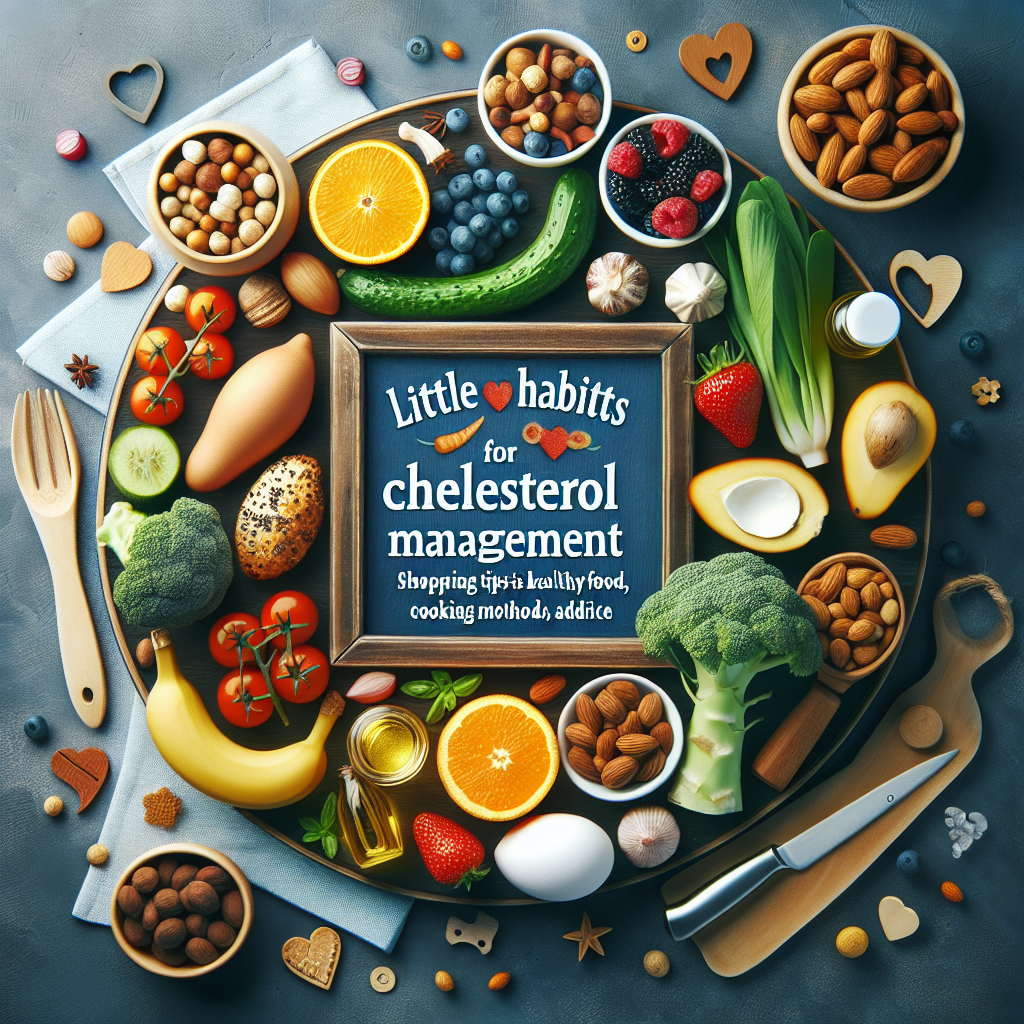 콜레스테롤 관리의 작은 습관들: 장보기·조리법·보관 팁