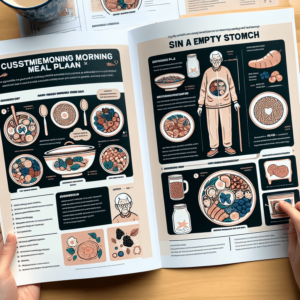 노년층도 안심, 공복 아침 맞춤 식단 가이드