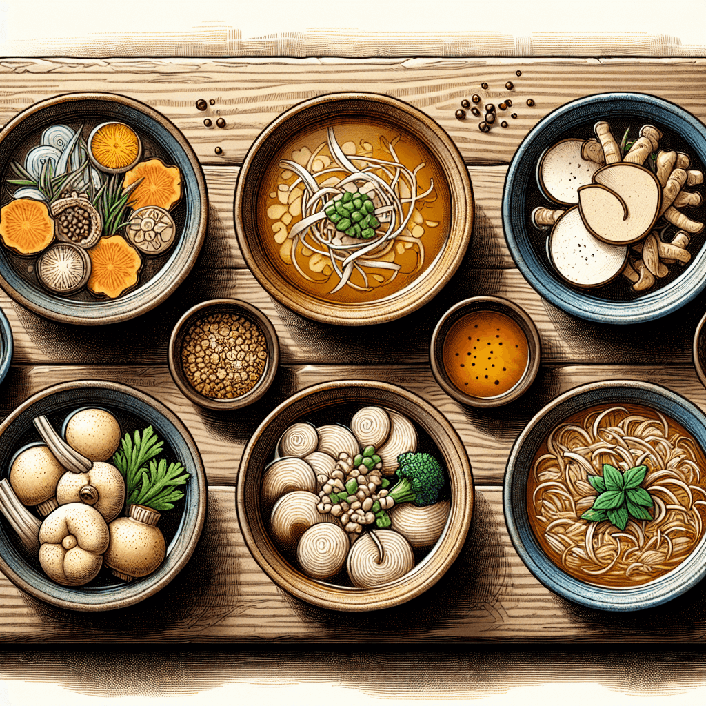 아침 공복을 깨우는 저염 국물 메뉴 6선