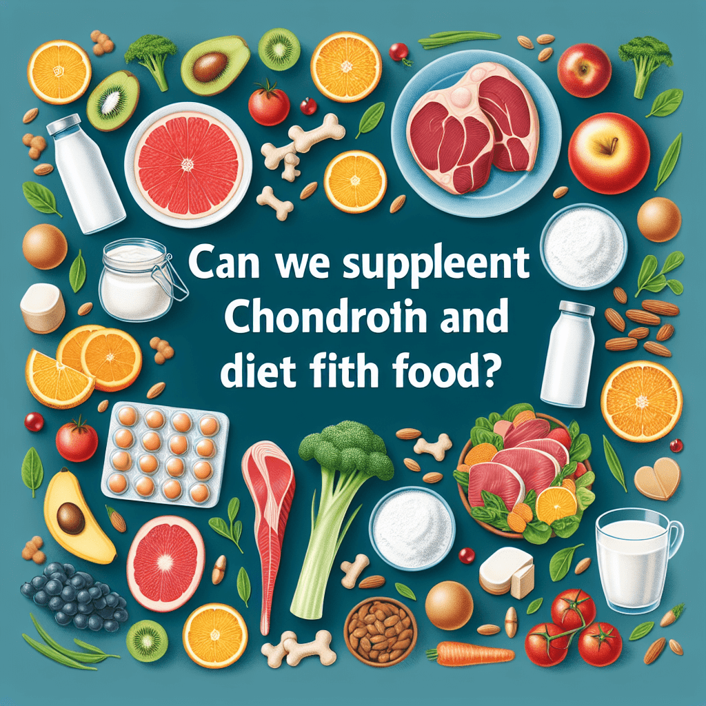 콘드로이친과 식이요법: 식품으로 보완할 수 있을까?