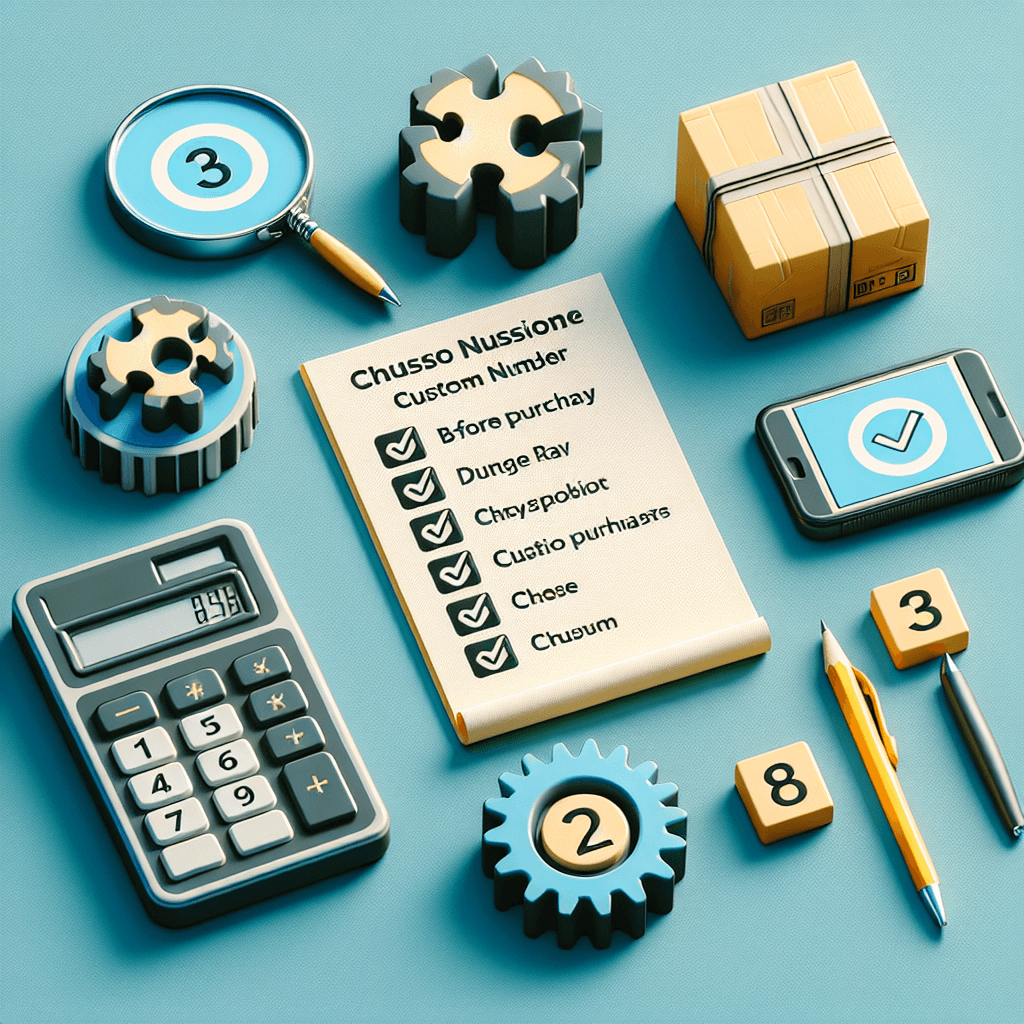 통관번호 관리 체크리스트: 구매 전·도중·도착 후 확인 항목