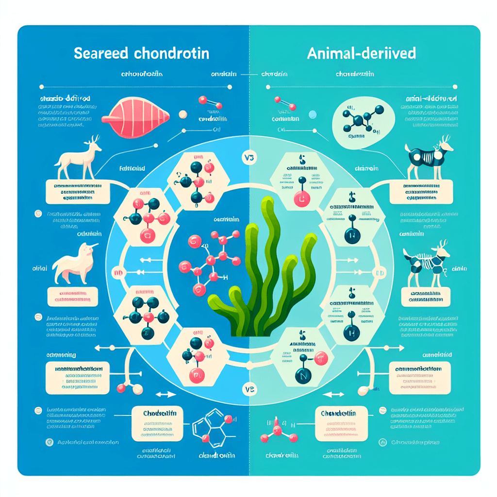 콘드로이친 성분 분석: 해조류·동물유래 원료 차이점