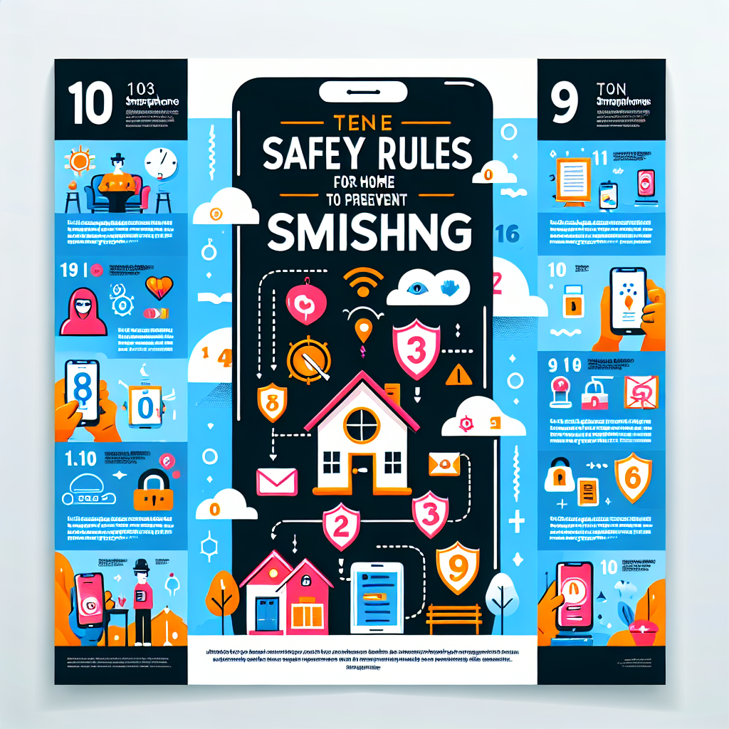 스미싱 예방을 위한 가정용 스마트폰 안전 규칙 10선