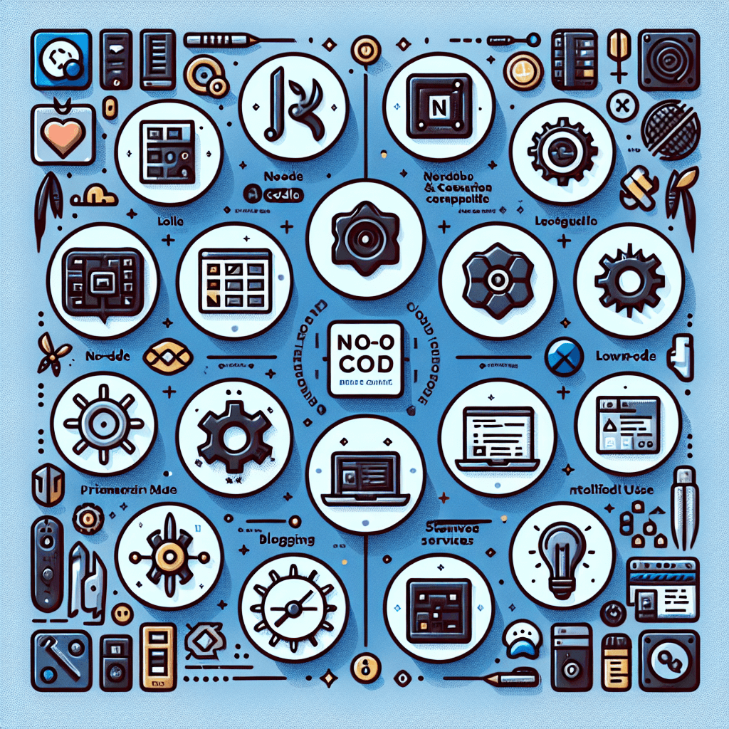 노코드·로우코드 도구 비교: 블로그·서비스 제작에 쓸만한 툴 10선